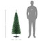 Edge Collections - 5' - Green - Slim Artificial Christmas Tree for Easy Holiday Decor - 1 Piece